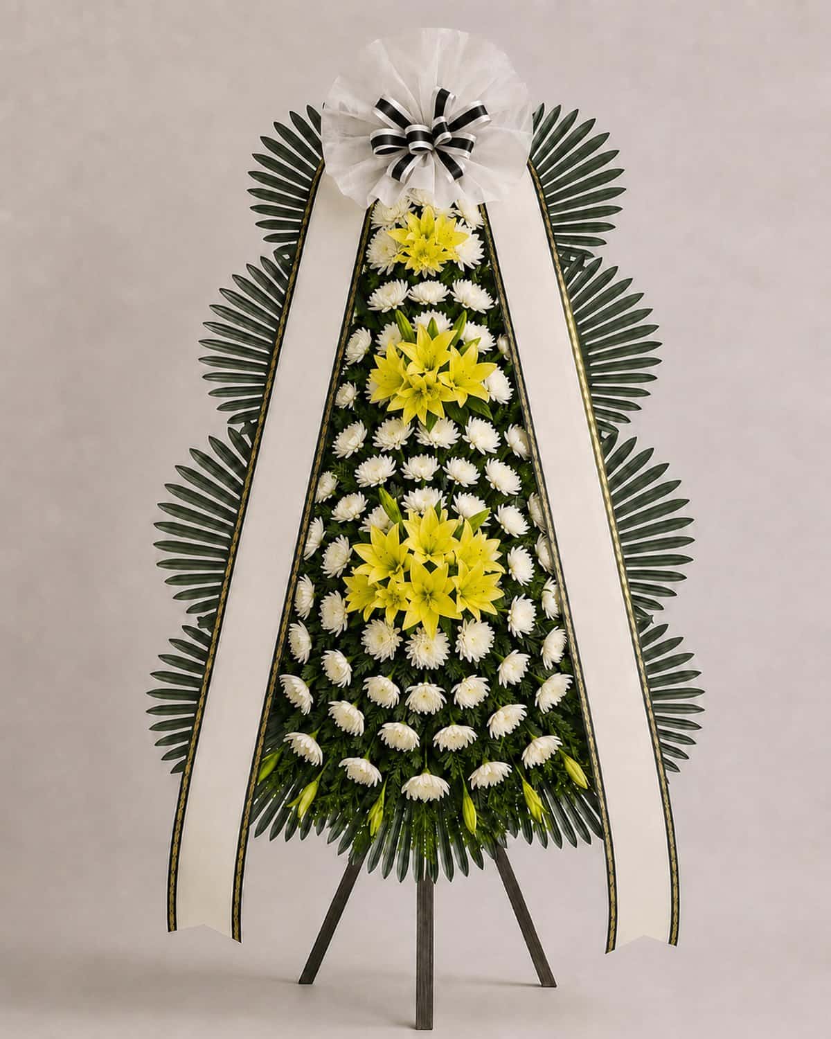 근조화환 3단 기본형 — 근조화환